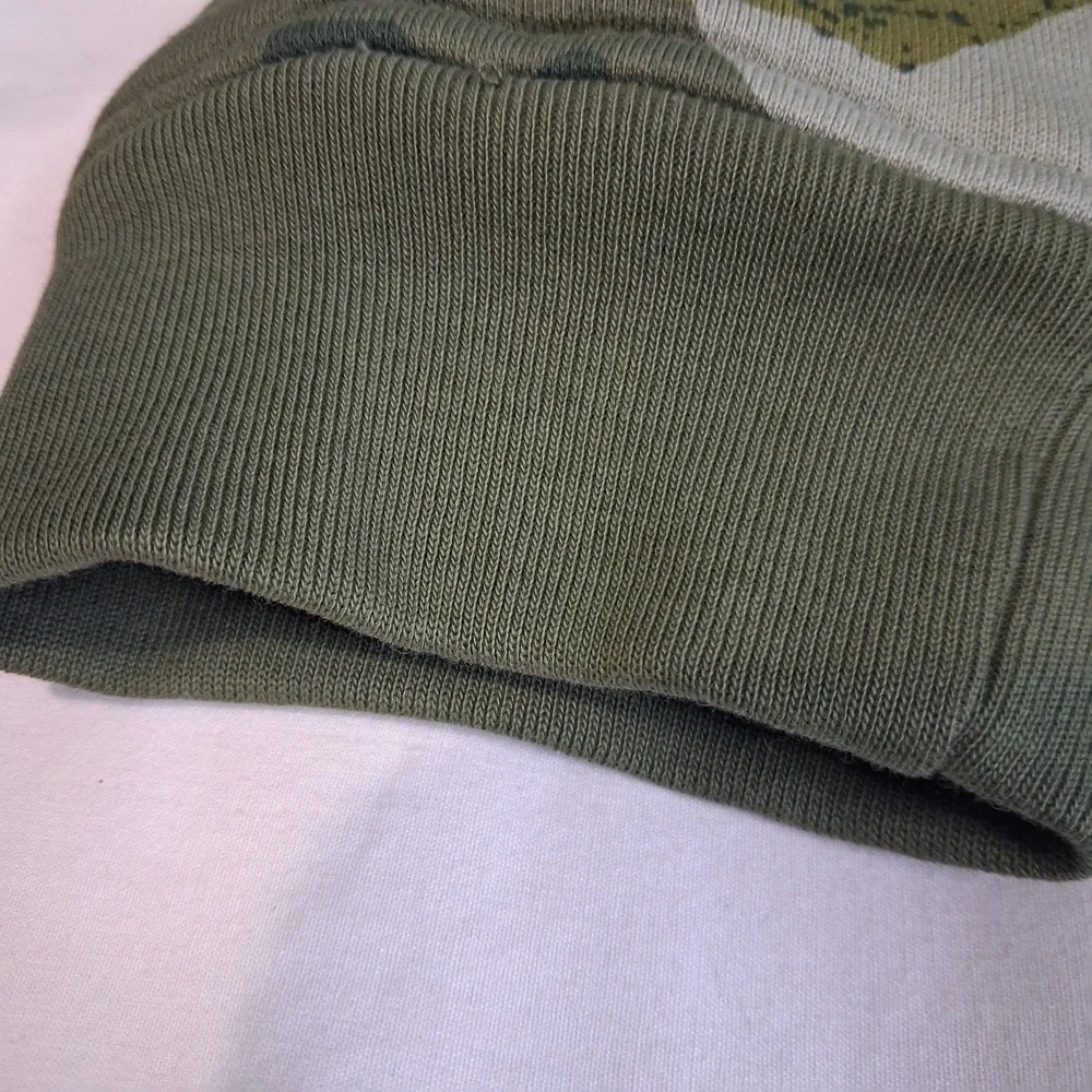 Tea‎ Collection Jacket Youth Size XL 12-14 Quilted Green Camouflage Fall Spring